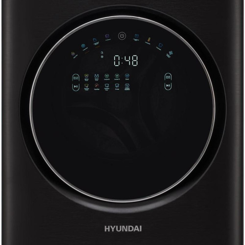 Стиральная машина Hyundai Gemini WMD9423 класс: A+++ загр.фронтальная макс.:15кг (с сушкой) темно-серебристый инвертер