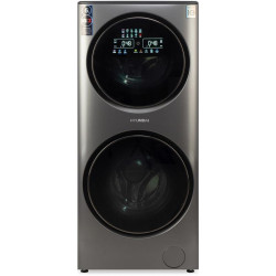 Стиральная машина Hyundai Proxima WMD9424 класс: A+++ загр.фронтальная макс.:15кг (с сушкой) темно-серебристый