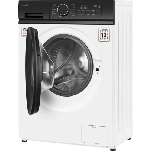Стиральная машина Weissgauff WM 41106 Inverter Steam класс: A+++ загр.фронтальная макс.:6кг белый инвертор