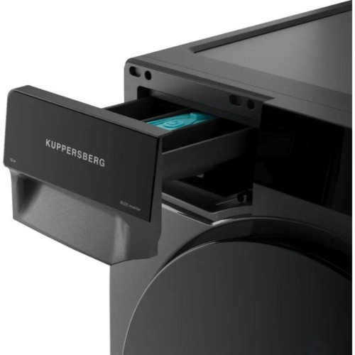 Стиральная машина KUPPERSBERG/ Стиральная машина KUPPERSBERG, High-Tech, загрузка 12 кг, 16 программ, 1200 об/мин. сенсорное управление, инверторный двигатель, функция пара, отложенный старт, самодиагностика, блокировка от детей, энергоэффективность А+++,