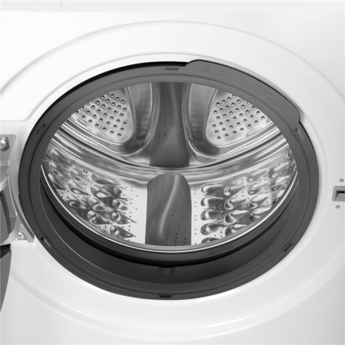 Стиральная машина Maunfeld MFWM148WH01  узкая, фронтальная загрузка, 84.7х45.5х60 см, 10 режимов, загрузка 8 кг, 1400 об.мин, сенсорное управление, защита от детей, дисплей, отсрочка старта, индикация этапов, энергоэффективность А+++, белый цвет