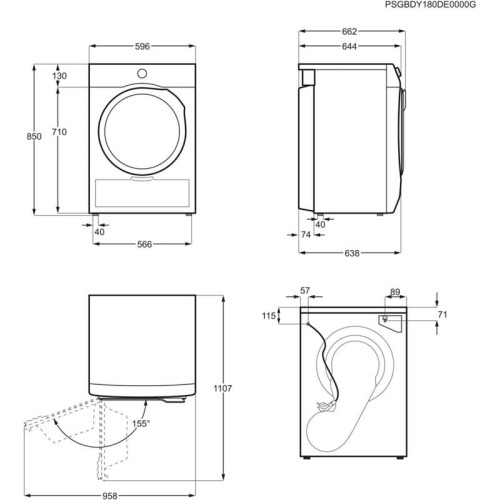 Стиральная машина Electrolux EW8D595MCE класс: A+++ загр.фронтальная макс.:9кг Стиральная машина Electrolux EW8D595MCE класс: A+++ загр.фронтальная макс.:9кг