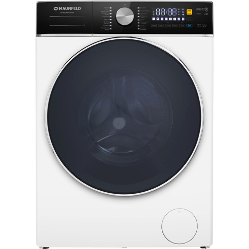Стиральная машина Maunfeld MFWD14106WH03 с сушкой, фронтальная, 84.7х50х60 см, 10 кг, 1400 об.мин, белый цвет