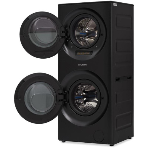 Стиральная машина Hyundai Gemini WMD9423 класс: A+++ загр.фронтальная макс.:15кг (с сушкой) темно-серебристый инвертер