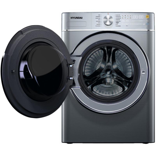 Стиральная машина Hyundai WME9413 класс: A++ загр.фронтальная макс.:10кг темно-серебристый инвертер
