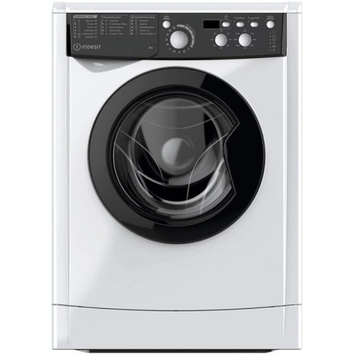 Стиральная машина Indesit MyTime EWUD 4105 BK CIS класс: A-10% загр.фронтальная макс.:4кг белый