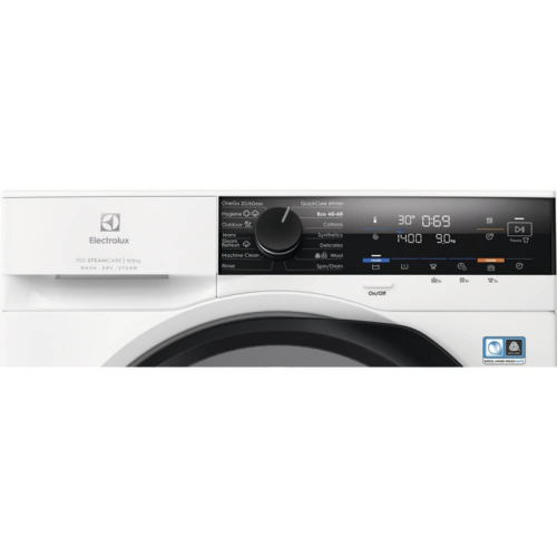 Стиральные машины с функцией сушки ELECTROLUX/ Фронтальная загрузка, стирка 9 кг / сушка 5 кг, отжим 1400 об/мин, классы A/A, глубина 63.6 см, средний ЖК дисплей, инверторный двигатель, конденсационная сушка, разглаживание и освежение белья при помощи пар Стиральные машины с функцией сушки ELECTROLUX/ Фронтальная загрузка, стирка 9 кг / сушка 5 кг, отжим 1400 об/мин, классы A/A, глубина 63.6 см, средний ЖК дисплей, инверторный двигатель, конденсационная сушка, разглаживание и освежение белья при помощи пар