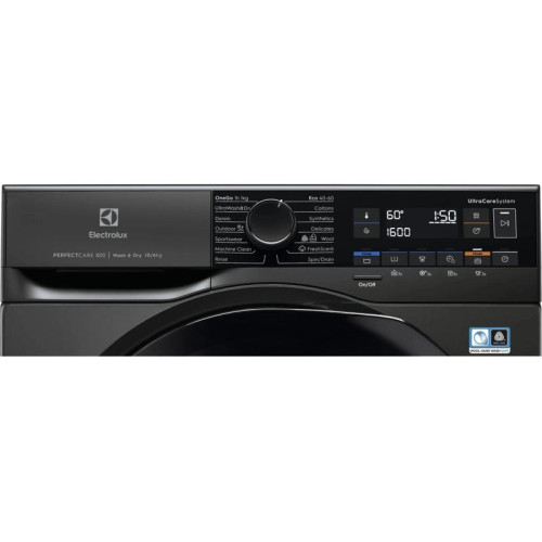Стиральная машина Electrolux EW8W261BG пан.англ. загр.фронтальная макс.:10кг (с сушкой) черный инвертор