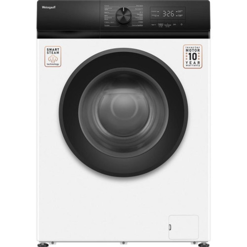 Стиральная машина Weissgauff WM 39106 Inverter Steam класс: A++ загр.фронтальная макс.:6кг белый инвертор