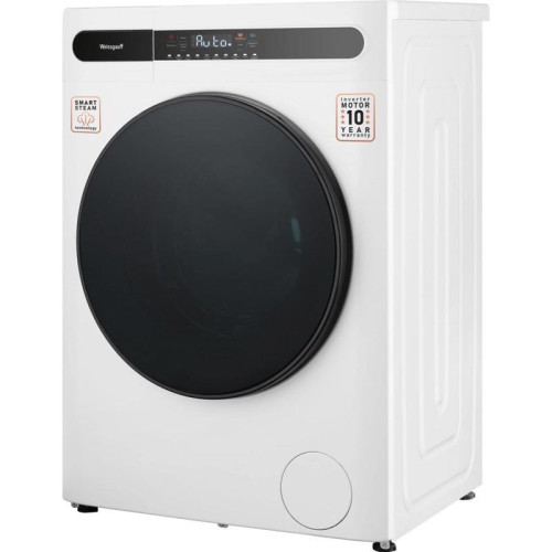 Стиральная машина Weissgauff WMD 45148 Inverter Steam класс: B загр.фронтальная макс.:8кг (с сушкой) белый инвертер