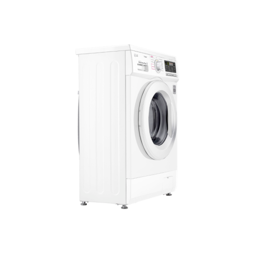 Стиральная машина LG/ Стиральная машина LG, отдельностоящая, ВхШхГ 850х600х360 мм, загрузка 4 кг, 1000 об/мин, LED дисплей, инверторный мотор с прямым приводом, пар, отсрочка старта, энергоэффективность А, цвет белый