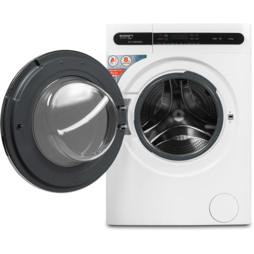 Стиральная машина Kraft TCH-HD8528SW класс: A+++ загр.фронтальная макс.:8кг белый инвертор