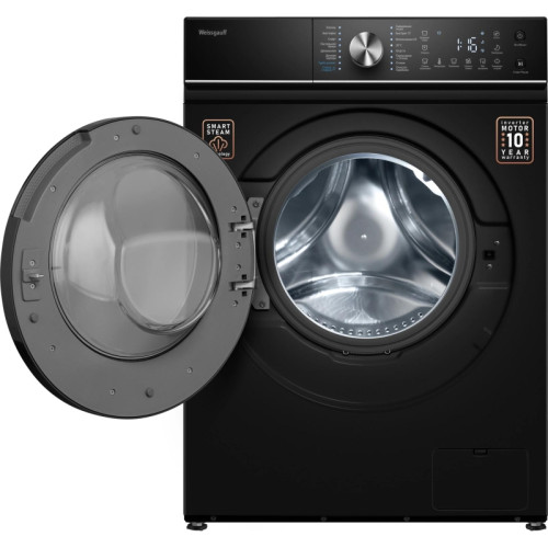 Стиральная машина Weissgauff WM 47147 DC Inverter Steam Black класс: A+++ загр.фронтальная макс.:7кг черный инвертор