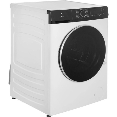 Стиральная машина Lex LWM12012WBlID класс: A+++ загр.фронтальная макс.:12кг белый инвертер
