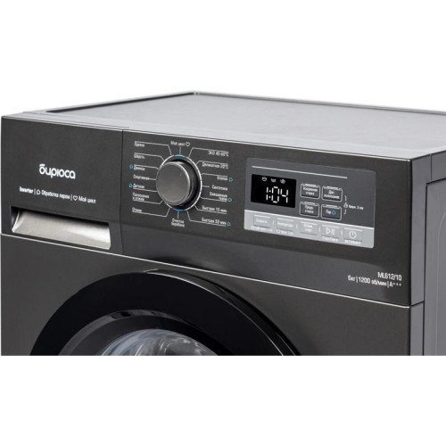 Стиральная машина Бирюса WM-ML612/10 DM класс: A+++ загр.фронтальная макс.:6кг темно-серый