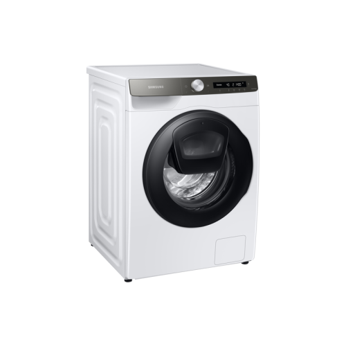 Стиральная машина Samsung/ WW5500T c Addwash, Eco Bubble, 850х600х550 мм, 9 кг, 1400, Пар, Инверторный мотор, Белый корпус/Черный люк