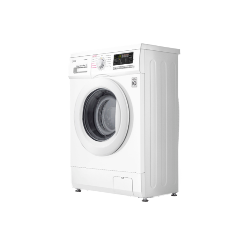 Стиральная машина LG/ Стиральная машина LG, отдельностоящая, ВхШхГ 850х600х360 мм, загрузка 4 кг, 1000 об/мин, LED дисплей, инверторный мотор с прямым приводом, пар, отсрочка старта, энергоэффективность А, цвет белый