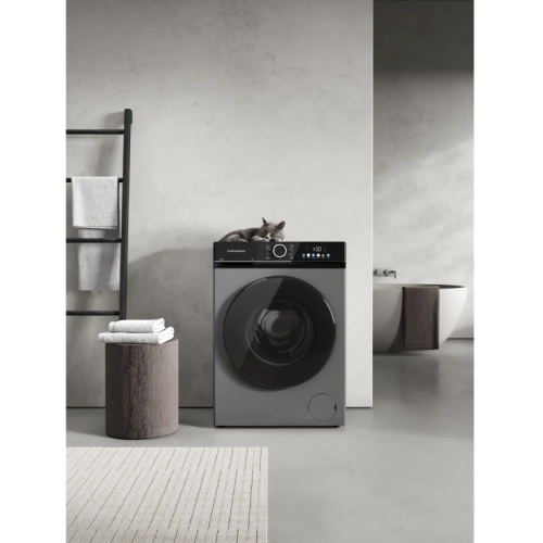 Стиральная машина Kuppersberg/ Стиральная машина Kuppersberg, High-Tech, ВхШхГ 85х60х42 см, загрузка 7 кг, 1200 об/мин, 14 программ, инверторный двигатель, пар, отложенный старт, комбинированное управление, цветной дисплей, энергоэффективность А, цвет сер Стиральная машина Kuppersberg/ Стиральная машина Kuppersberg, High-Tech, ВхШхГ 85х60х42 см, загрузка 7 кг, 1200 об/мин, 14 программ, инверторный двигатель, пар, отложенный старт, комбинированное управление, цветной дисплей, энергоэффективность А, цвет сер