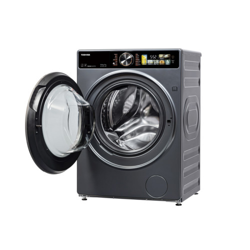 Стиральная машина Toshiba/ Стиральная машина Toshiba, ВхШхГ 850х595х580 мм, 10 кг, 12 программ, 1400 об/мин, инверторный мотор, технологии UltraFineBubbles, Great Waves, CycloneMix, очистка люка Door Spray, электронное управление (Touch-панель + программа