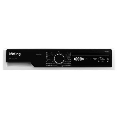 Стиральная машина с паром KORTING/ Стиральная машина с паром KORTING, отдельностоящая, фронтальная, глубина 58 см, инверторный мотор, загрузка 9 кг, отжим 400-1200 об/мин, сенсорное управление, цифровой дисплей, 15 программ, отложенный старт до 24 ч, блок Стиральная машина с паром KORTING/ Стиральная машина с паром KORTING, отдельностоящая, фронтальная, глубина 58 см, инверторный мотор, загрузка 9 кг, отжим 400-1200 об/мин, сенсорное управление, цифровой дисплей, 15 программ, отложенный старт до 24 ч, блок