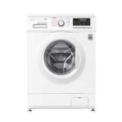 Стиральная машина LG/ Стиральная машина LG, отдельностоящая, ВхШхГ 850х600х360 мм, загрузка 4 кг, 1000 об/мин, LED дисплей, инверторный мотор с прямым приводом, пар, отсрочка старта, энергоэффективность А, цвет белый