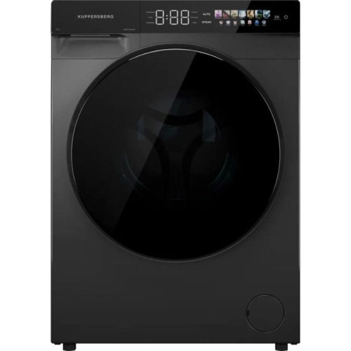 Стиральная машина KUPPERSBERG/ Стиральная машина KUPPERSBERG, High-Tech, загрузка 12 кг, 16 программ, 1200 об/мин. сенсорное управление, инверторный двигатель, функция пара, отложенный старт, самодиагностика, блокировка от детей, энергоэффективность А+++,