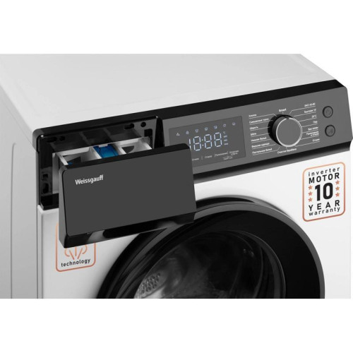 Стиральная машина Weissgauff WM 45127 Inverter Steam Touch класс: A+++ загр.фронтальная макс.:7кг белый