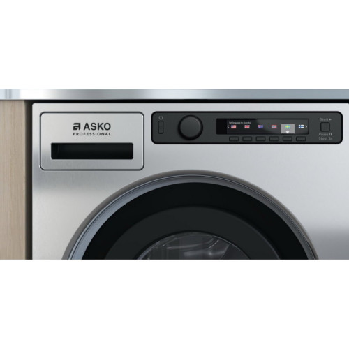 Стиральная машина ASKO Professional/ Арт. 738158 ; Стиральная машина ASKO Professional, загрузка 9 кг, отжим 1400 об/мин, 25 программ, линия Professional, цвет нержавеющая сталь