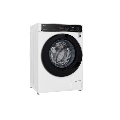 Стиральная машина LG/ Стиральная машина LG, отдельностоящая, ВхШхГ 850х600х455 мм, загрузка 7 кг, 1200 об/мин, LED дисплей, технология AI DD, дозагрузка белья, пар, инверторный мотор с прямым приводом, отсрочка старта, энергоэффективность А, цвет белый