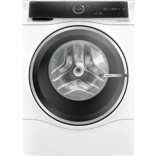 Стиральная машина BOSCH WNC254A0ME Serie 8.Стирально-сушильная машина,максимальная загрузка: 10/6 кг, 1400 об/мин,848x598x622 мм.,i-DOS, Класс энергопотребления A, EcoSilence Drive,VarioDrum барабан, многофункциональный LED дисплей,AquaStop,панель управле