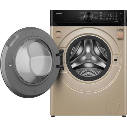 Стиральная машина Weissgauff WM 59411 Direct Drive Inverter Steam Champagne класс: A+++ загр.фронтальная макс.:11кг золотистый инвертор