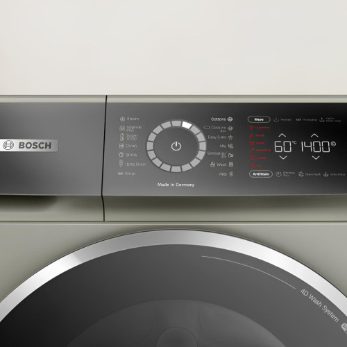 Отдельностоящая стиральная машина BOSCH WGB2440XME 8-Series,полноразмерная стиральная машина,загрузка 9кг, 1400 об/мин.,габариты:845 x 598 x 590 мм., мотор EcoSilence Drive, 4D Wash System,Easy Start Guide,AquaStop®, цвет Silver Inox
