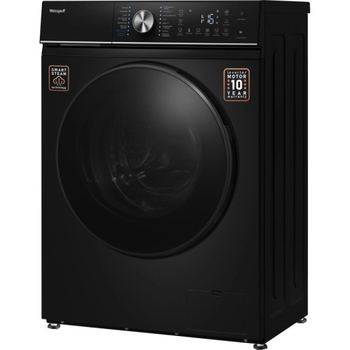 Стиральная машина Weissgauff WM 47147 DC Inverter Steam Black класс: A+++ загр.фронтальная макс.:7кг черный инвертор