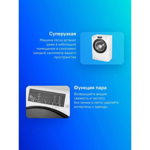 Стиральная машина Candy Smart Pro CSO34 106TB1/2-07 класс: A загр.фронтальная макс.:6кг белый