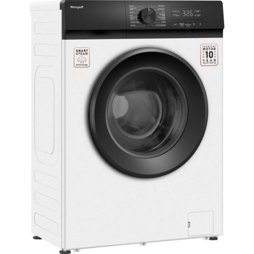 Стиральная машина Weissgauff WM 39106 Inverter Steam класс: A++ загр.фронтальная макс.:6кг белый инвертор