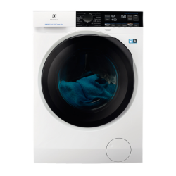 Стиральные машины с функцией сушки ELECTROLUX/ Фронтальная загрузка, стирка 8 кг / сушка 6 кг, отжим 1600 об/мин, классы A/A, глубина 60 см, средний ЖК дисплей, инверторный двигатель, конденсационная сушка, разглаживание и освежение белья при помощи пара,