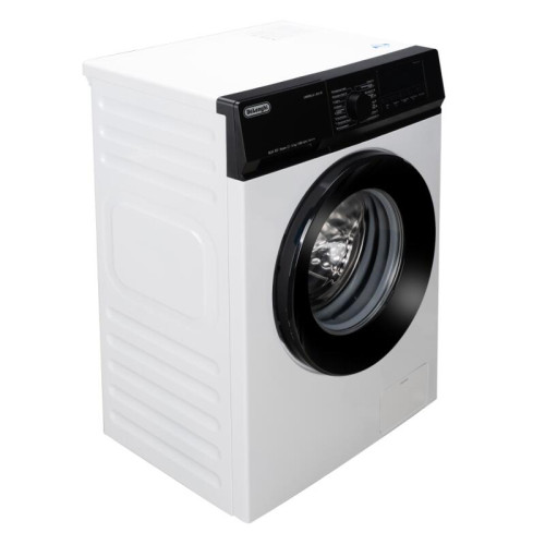 Стиральная машина Delonghi/ Стиральная машина Delonghi, глубина 45 см, 1000 об/мин, загрузка 6 кг, 16 программ, инверторный BLDC мотор, LED дисплей, электронное управление, отсрочка запуска, пар, дозагрузка белья, очистка барабана, энергоэффективность А++