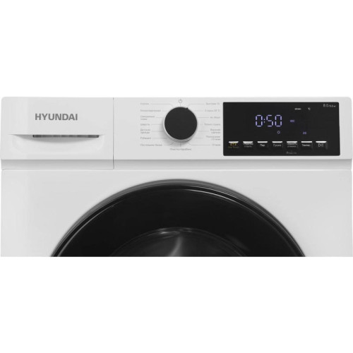 Стиральная машина Hyundai WFD8402 класс: A загр.фронтальная макс.:8кг (с сушкой) белый