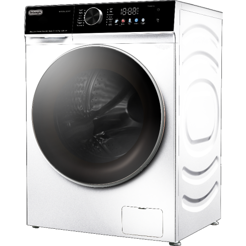 Стиральная машина Delonghi/ Стиральная машина Delonghi, глубина 62.8 см, 1200 об/мин, загрузка 10.5 кг, 14 программ, инверторный (Direct Drive inverter Motor) мотор с прямым приводом, LED дисплей, электронное управление, отсрочка запуска, пар, дозагрузка 