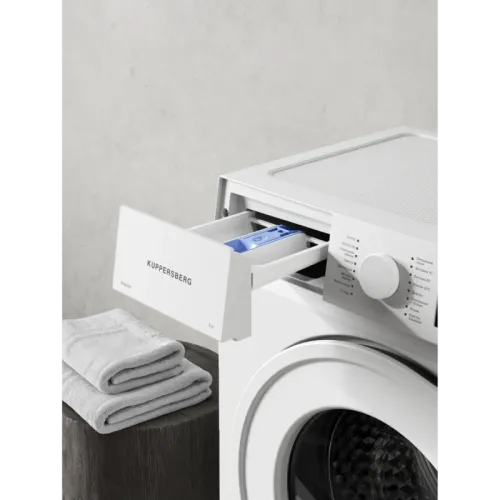 Стиральная машина Kuppersberg/ Стиральная машина Kuppersberg, High-Tech, ВхШхГ 85х59.5х41 см, загрузка 6 кг, 1000 об/мин, 16 программ, инверторный двигатель, пар, отложенный старт, комбинированное управление, цифровой дисплей, энергоэффективность А+++, цв