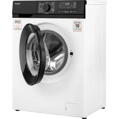 Стиральная машина Weissgauff WM 45127 DC Inverter Steam загр.фронтальная макс.:7кг белый