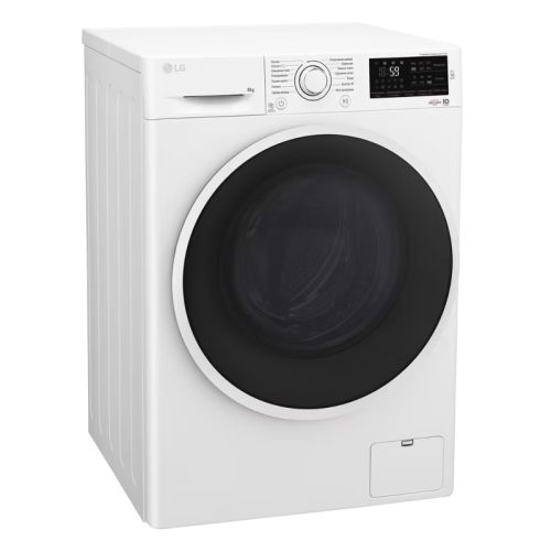 Стиральная машина LG F2J6TN0W класс: A загр.фронтальная макс.:8кг белый инвертор
