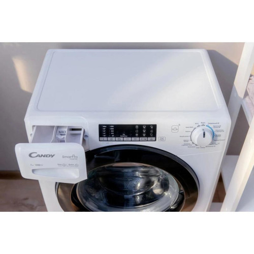Стиральная машина Candy Smart Pro CSO4 276TWMB-07 класс: A загр.фронтальная макс.:7кг белый инвертор Стиральная машина Candy Smart Pro CSO4 276TWMB-07 класс: A загр.фронтальная макс.:7кг белый инвертор