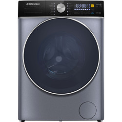 Стиральная машина Maunfeld MFWD14106SB03 Стиральная машина c сушкой и инвертором MAUNFELD MFWD14106SB03, фронтальная загрузка, 84.7х50х60 см, загрузка 10 кг, 1400 об.мин, 16 режимов, сенсорное управление, защита от детей, подсветка барабана, дисплей, сушк