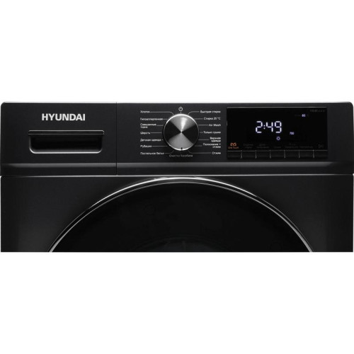 Стиральная машина Hyundai WFD9403 класс: B загр.фронтальная макс.:10кг (с сушкой) темно-серый инвертер