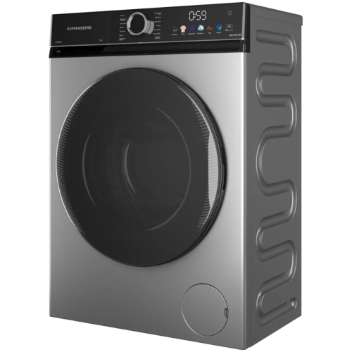 Стиральная машина Kuppersberg/ Стиральная машина Kuppersberg, High-Tech, ВхШхГ 85х60х42 см, загрузка 7 кг, 1200 об/мин, 14 программ, инверторный двигатель, пар, отложенный старт, комбинированное управление, цветной дисплей, энергоэффективность А, цвет сер Стиральная машина Kuppersberg/ Стиральная машина Kuppersberg, High-Tech, ВхШхГ 85х60х42 см, загрузка 7 кг, 1200 об/мин, 14 программ, инверторный двигатель, пар, отложенный старт, комбинированное управление, цветной дисплей, энергоэффективность А, цвет сер