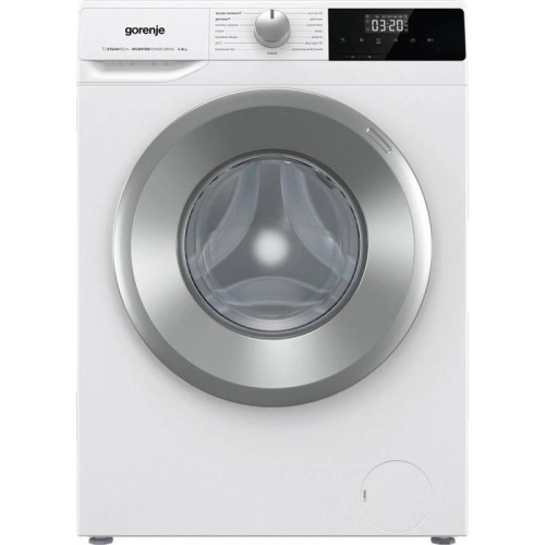 Стиральная машина Gorenje W2NHPI62SCS класс: A загр.фронтальная макс.:6кг белый инвертер