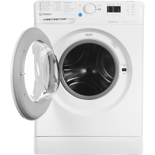 Стиральная машина Indesit BWSA 6109 WWV RU класс: A+ загр.фронтальная макс.:6кг белый инвертер