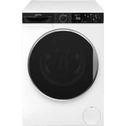 Стиральная машина SMEG/ Стиральная машина SMEG, отдельностоящая, глубина 58,2 см, загрузка 10 кг, 1400 об/мин, 15 программ, LED дисплей, электронное/поворотное управление, отсрочка старта, автоматическое дозирование моющего средства, пар, энергоэффективно