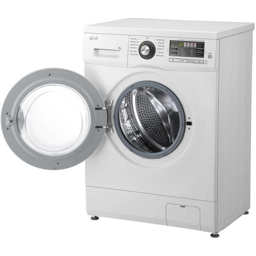 Стиральная машина LG Mega 2 Refresh F1096ND3 класс: A загр.фронтальная макс.:6кг белый инвертер